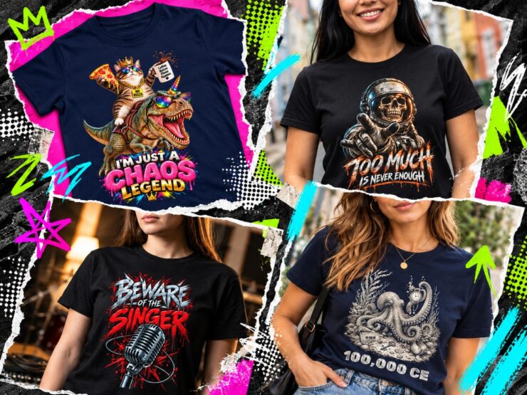 Katzen T-Shirts