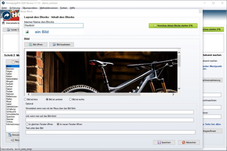 Homepage Software